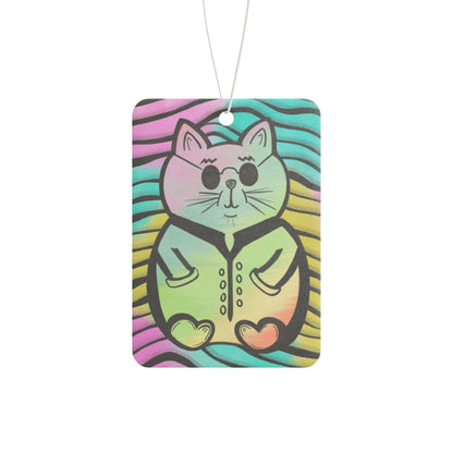 Hippie Kitty Car Air Freshener