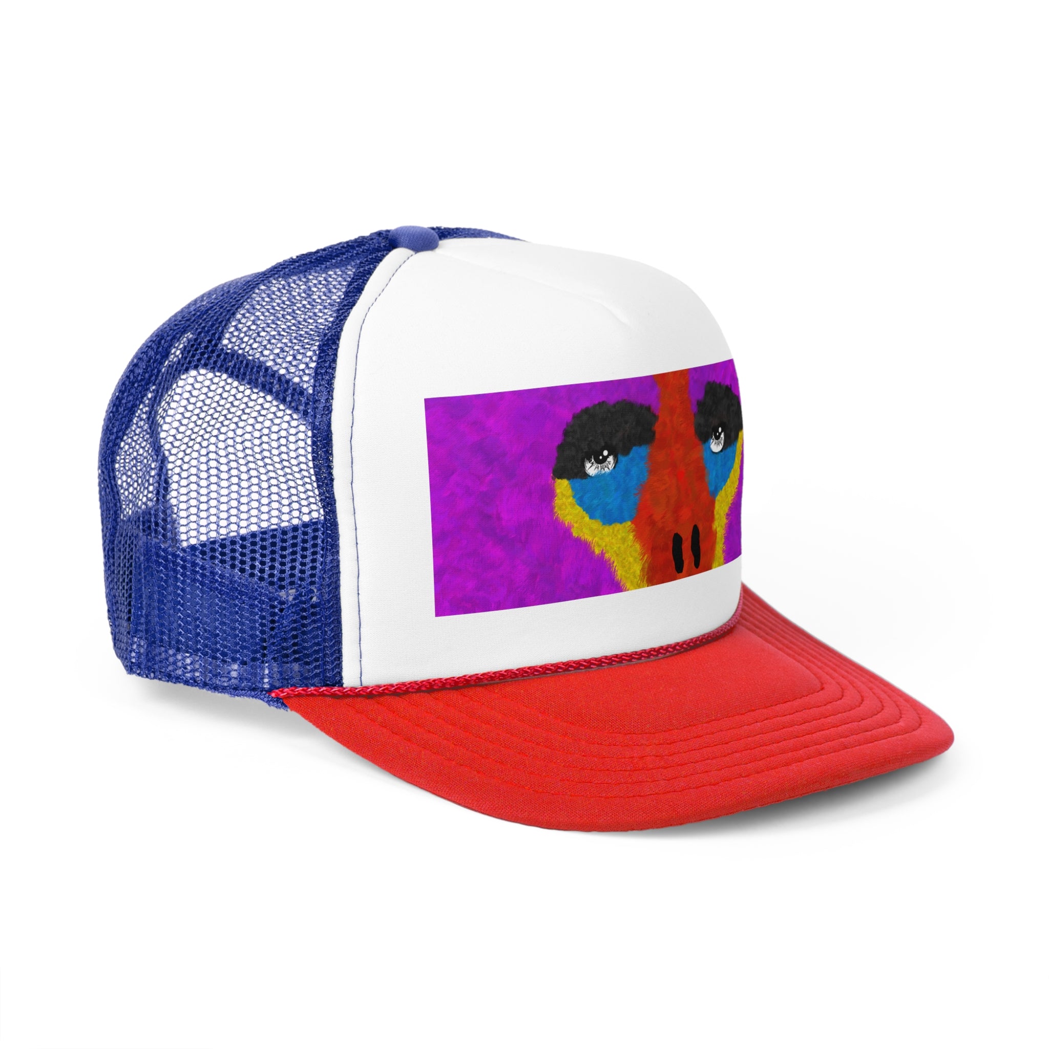 Purple Gorilla Trucker Cap