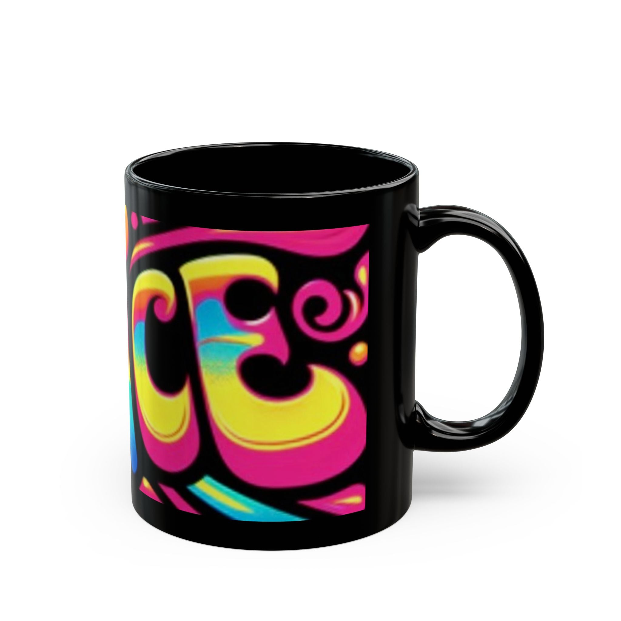 Psychedelic Peace Coffee Tea Mug