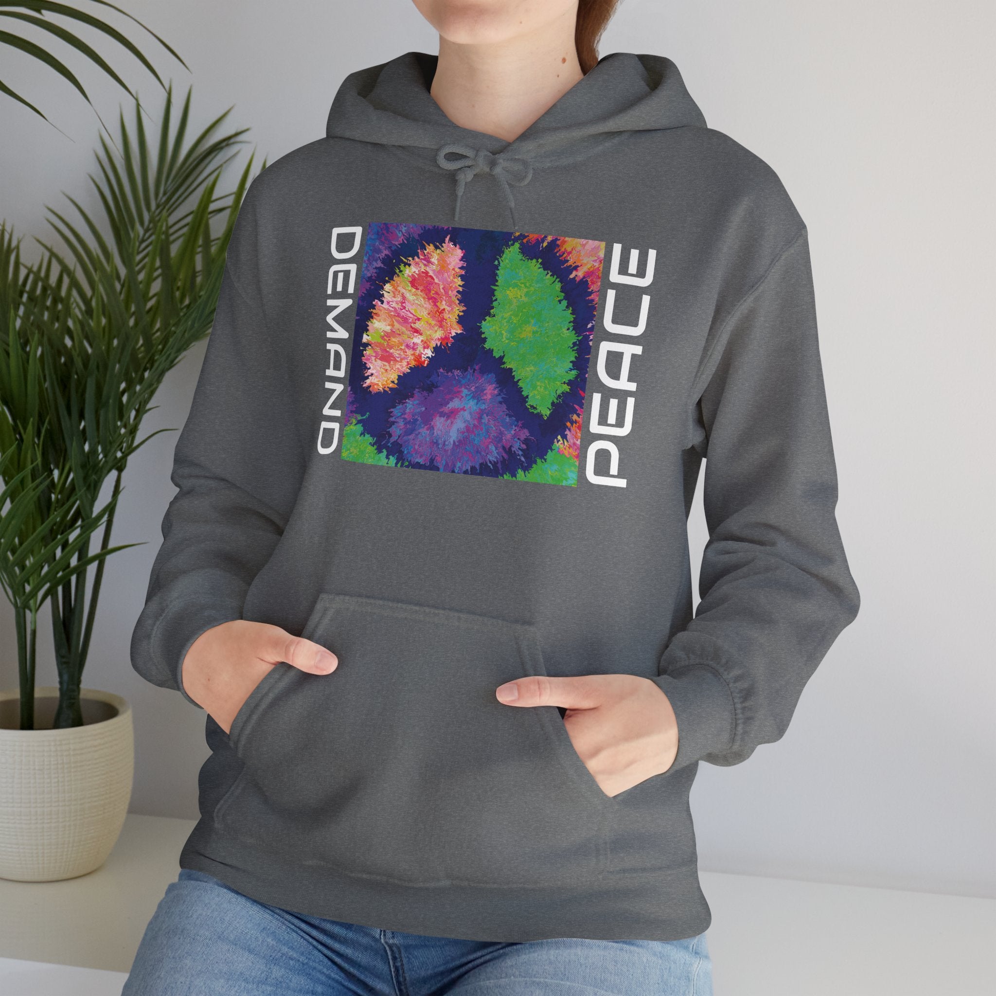 Peaceful Tie Dye Unisex Hoodie