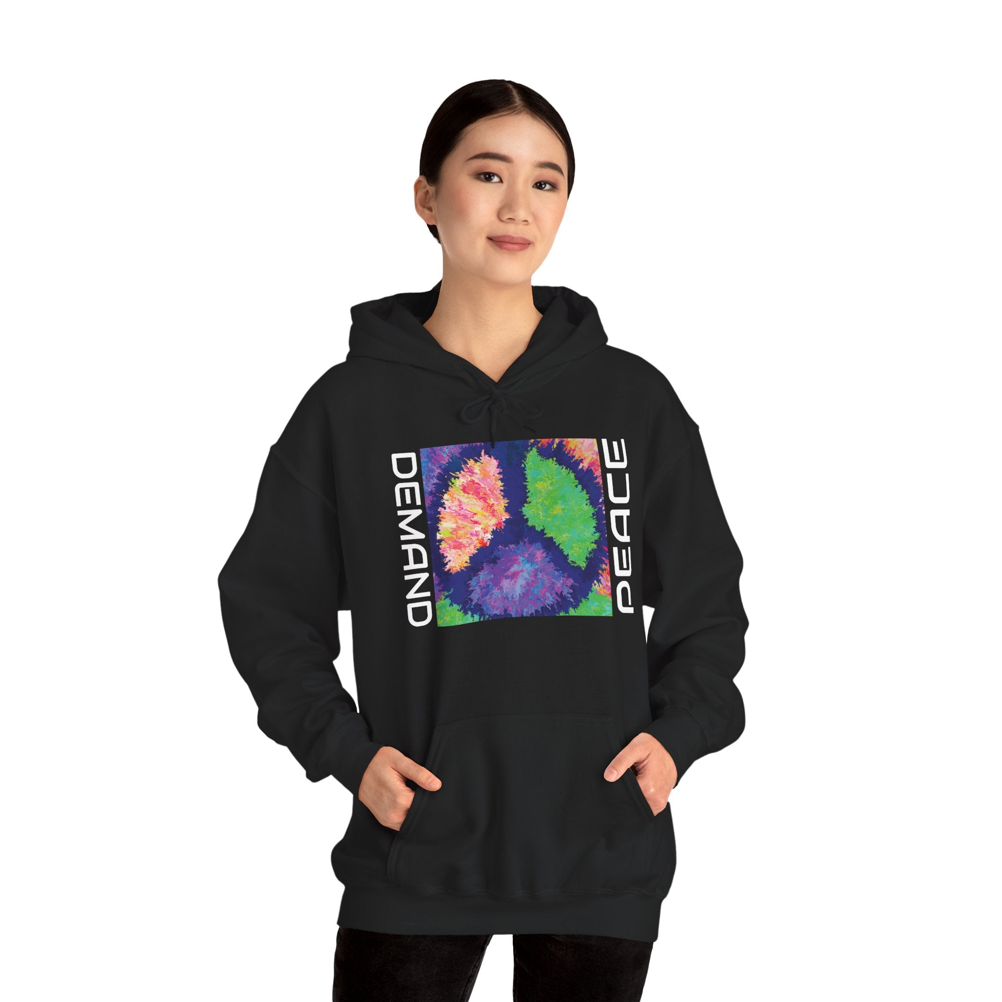 Peaceful Tie Dye Unisex Hoodie
