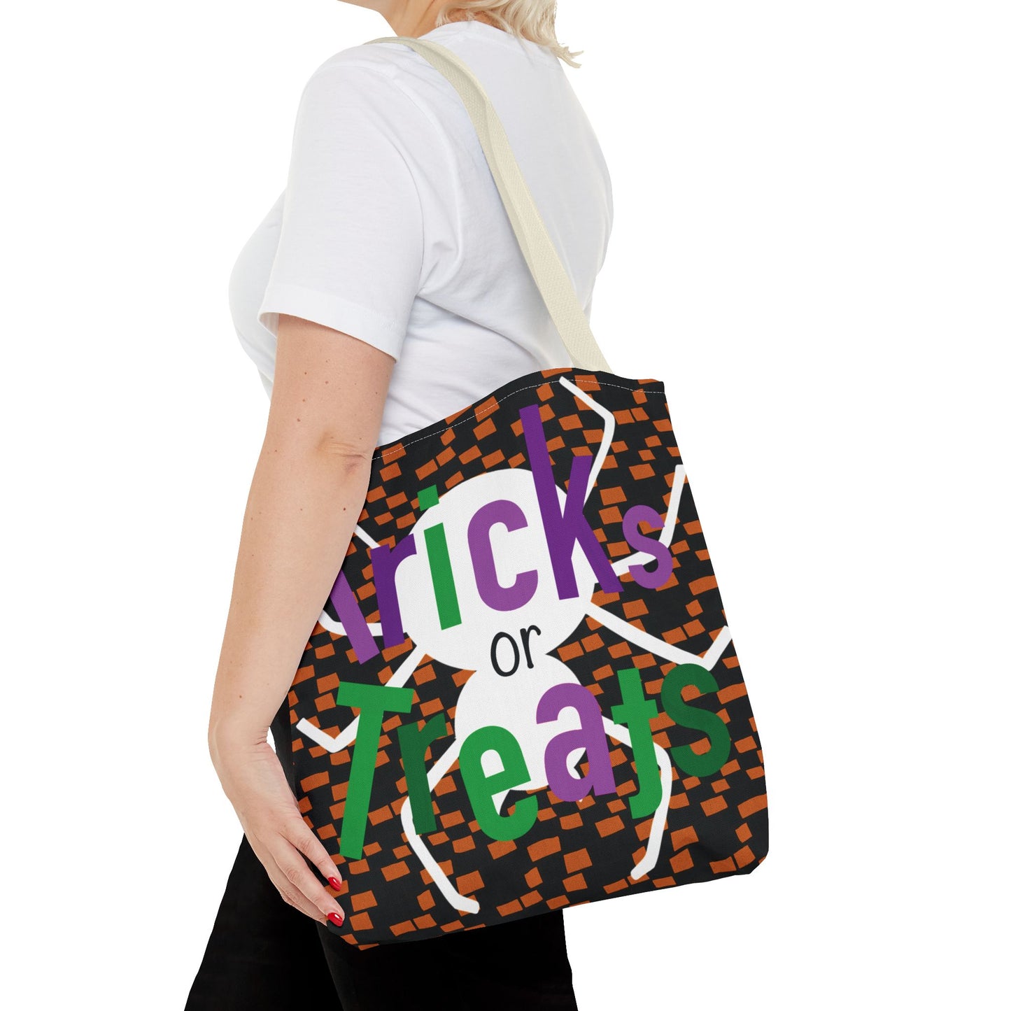 Trick or Treat Reusable Tote Bag