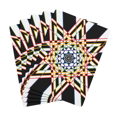 Geometric Star Playing Cards Set