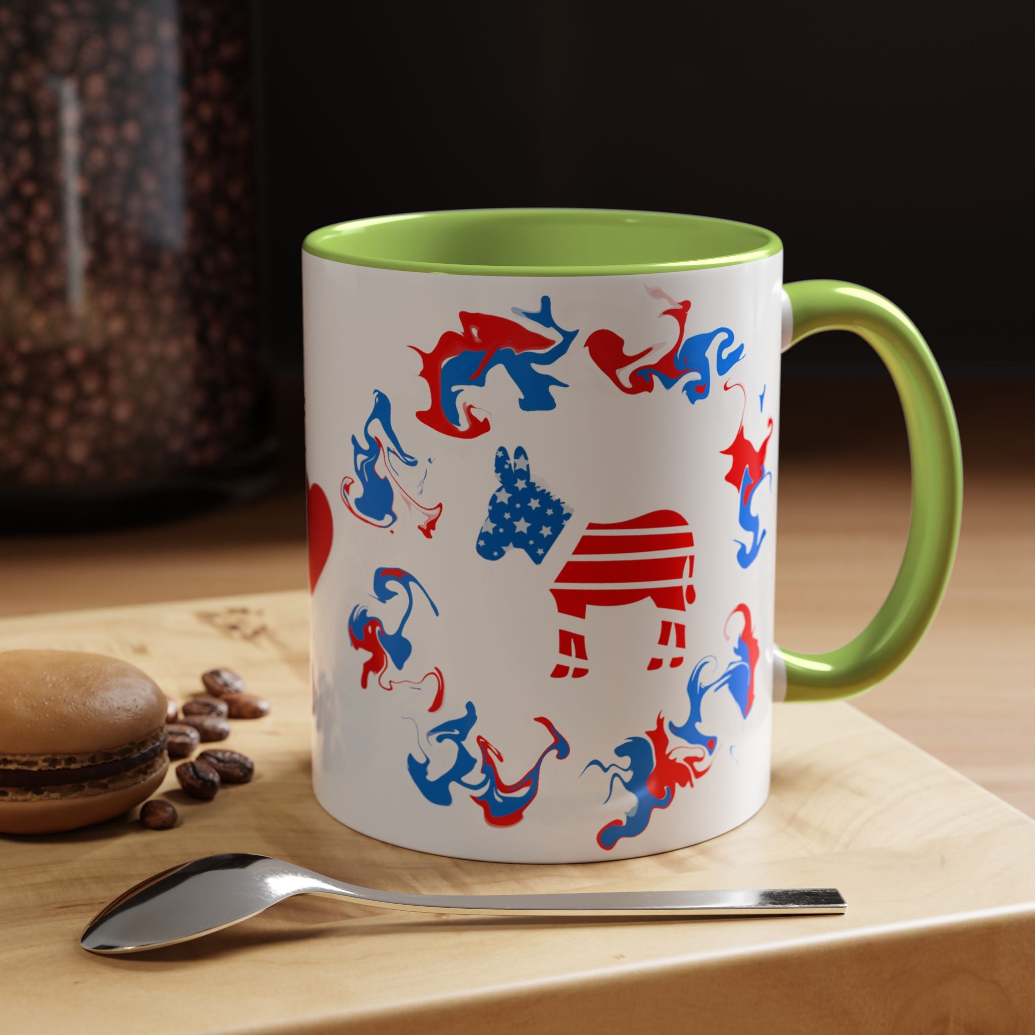 Love is Easier Patriotic Mug