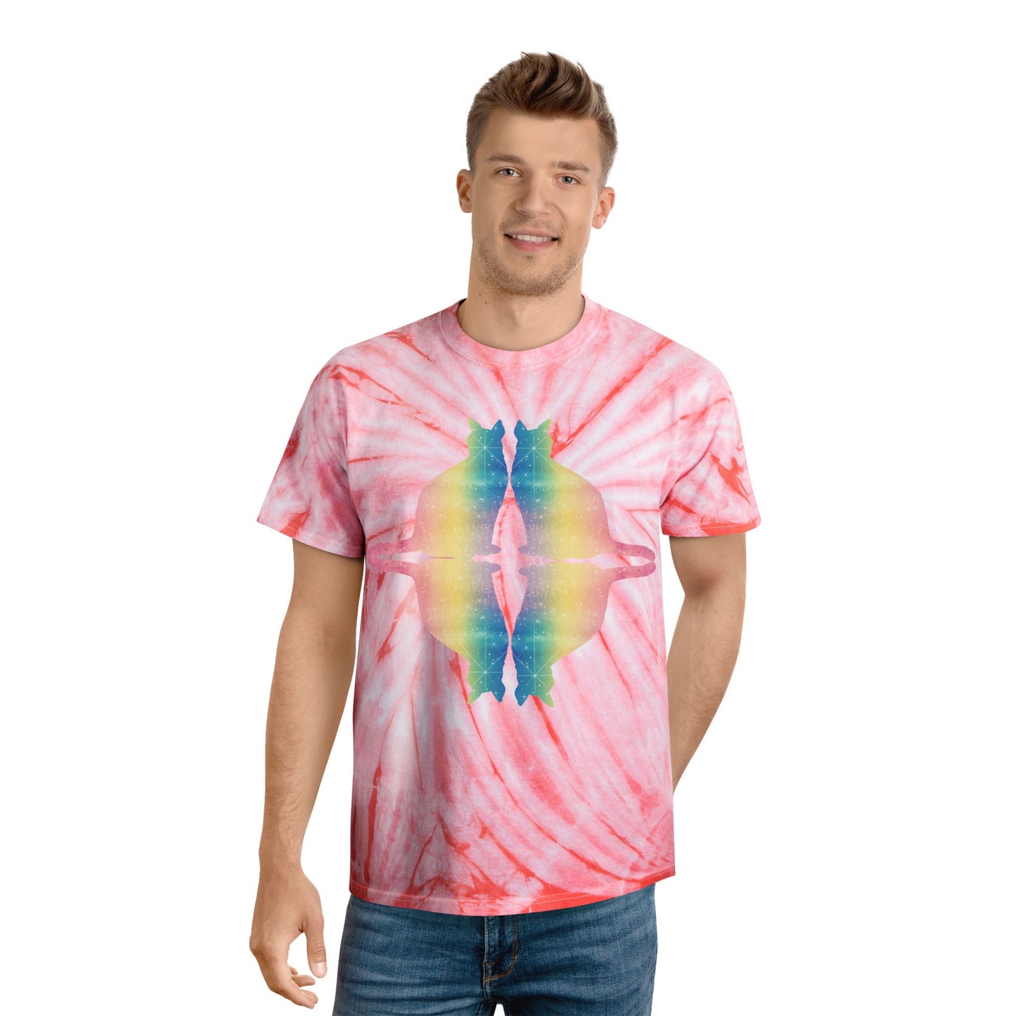 Chic Kitty Tie-Dye Tee