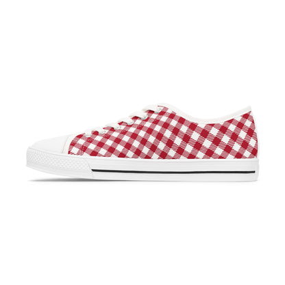 Women’s Stylish RB Tablecloth Low Top Sneakers