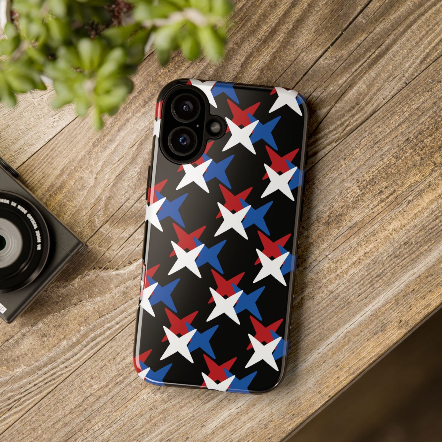 Red White Blue Star Tough Phone Case