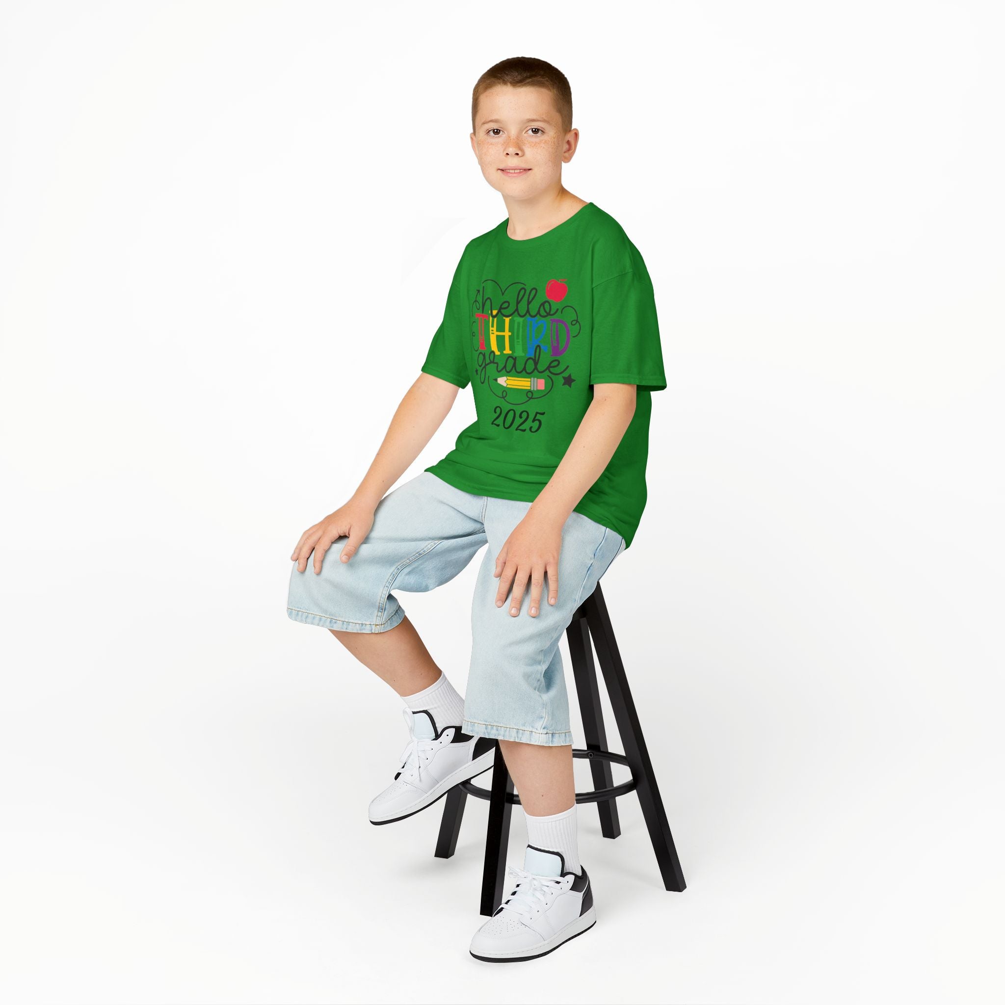Kids Third Grade Tee - Back to School Shirt, Grade 3 T-Shirt, Teacher Appreciation Gift, Classroom Celebration Apparel, Fun Learning [...]
