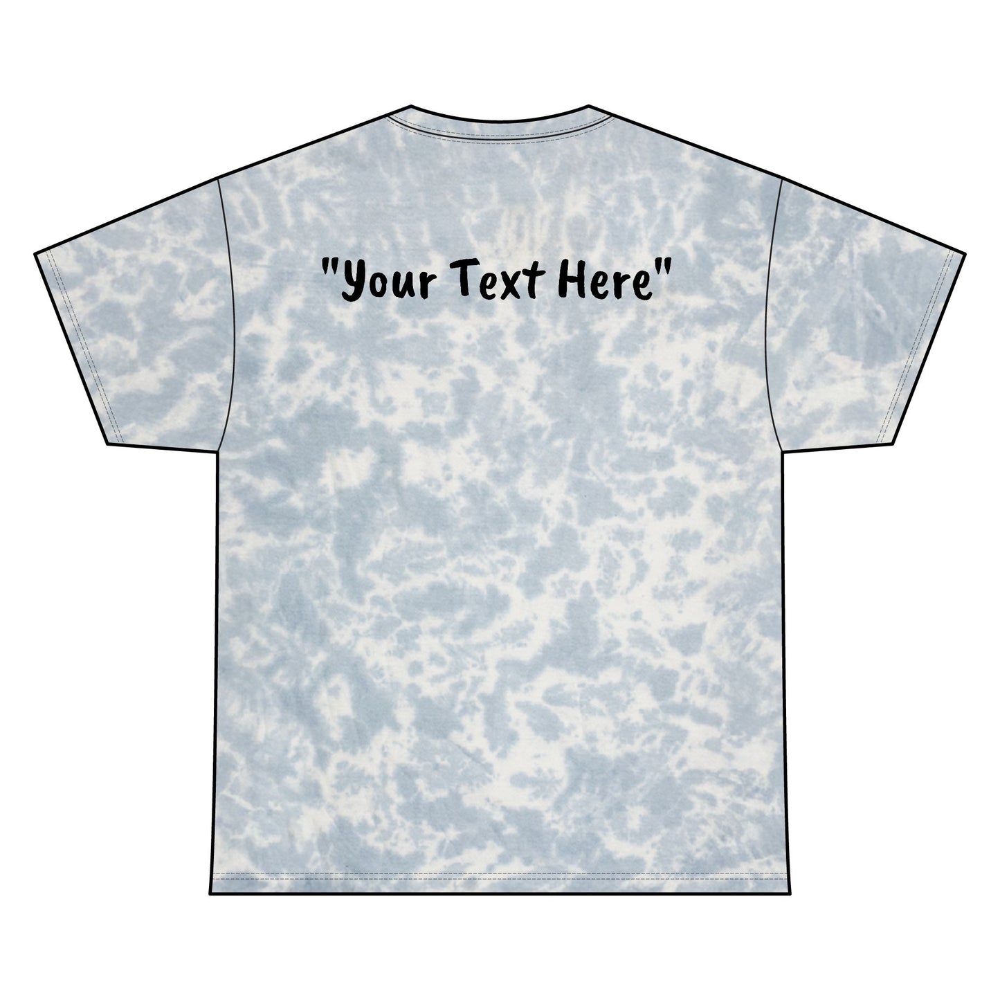 Personalizable Name Hello Kindergarten Tie Dye Tee