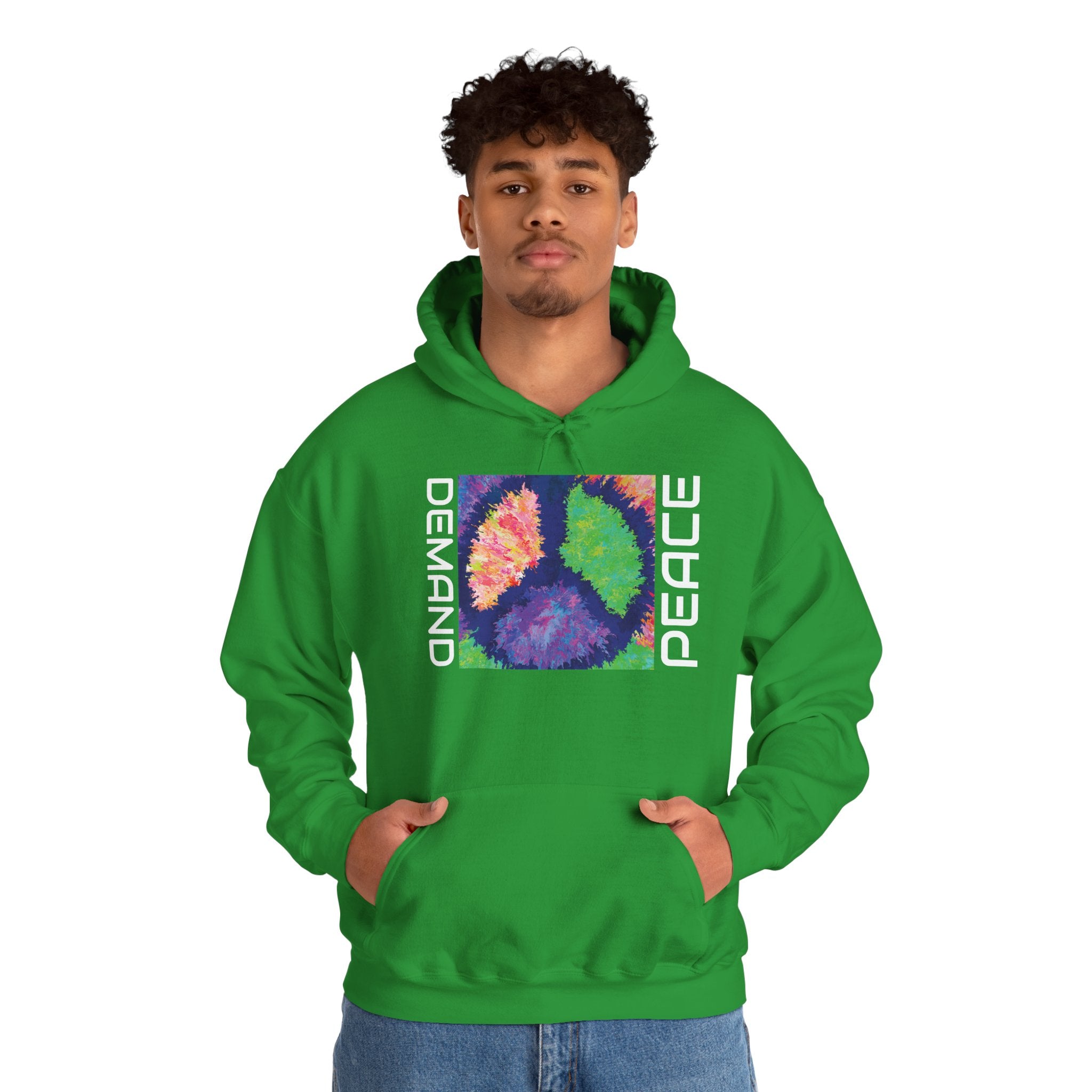 Peaceful Tie Dye Unisex Hoodie
