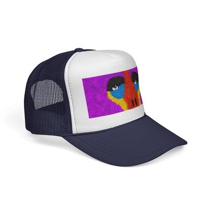 Purple Gorilla Trucker Cap