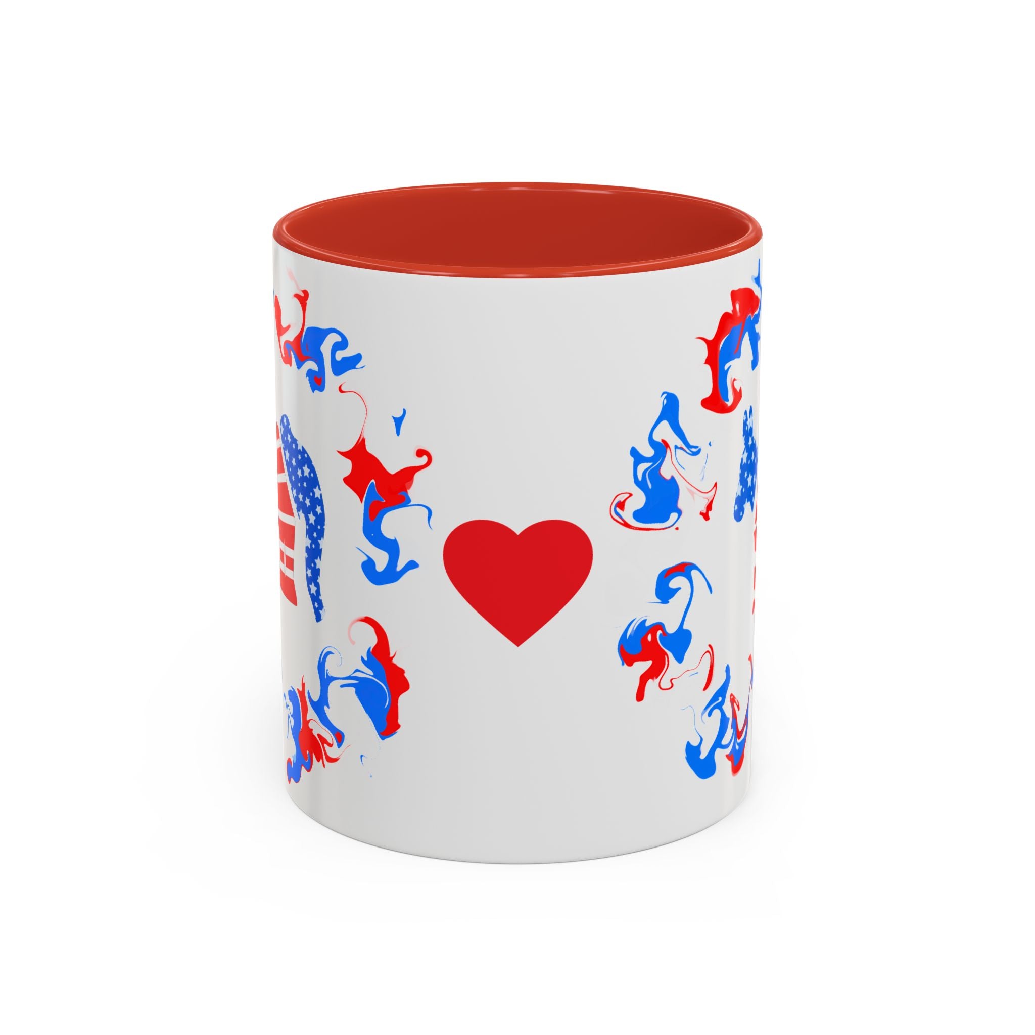 Love is Easier Patriotic Mug