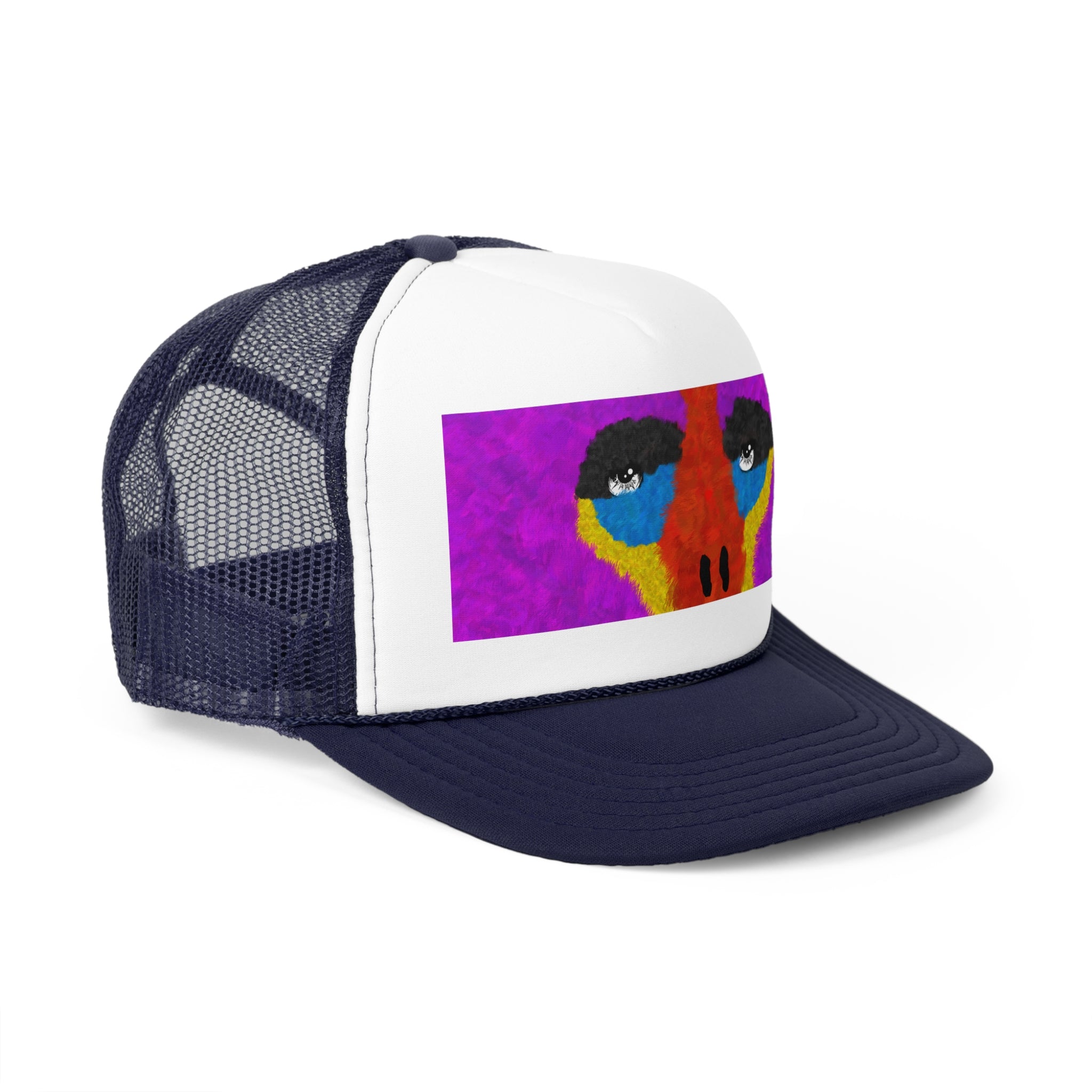 Purple Gorilla Trucker Cap