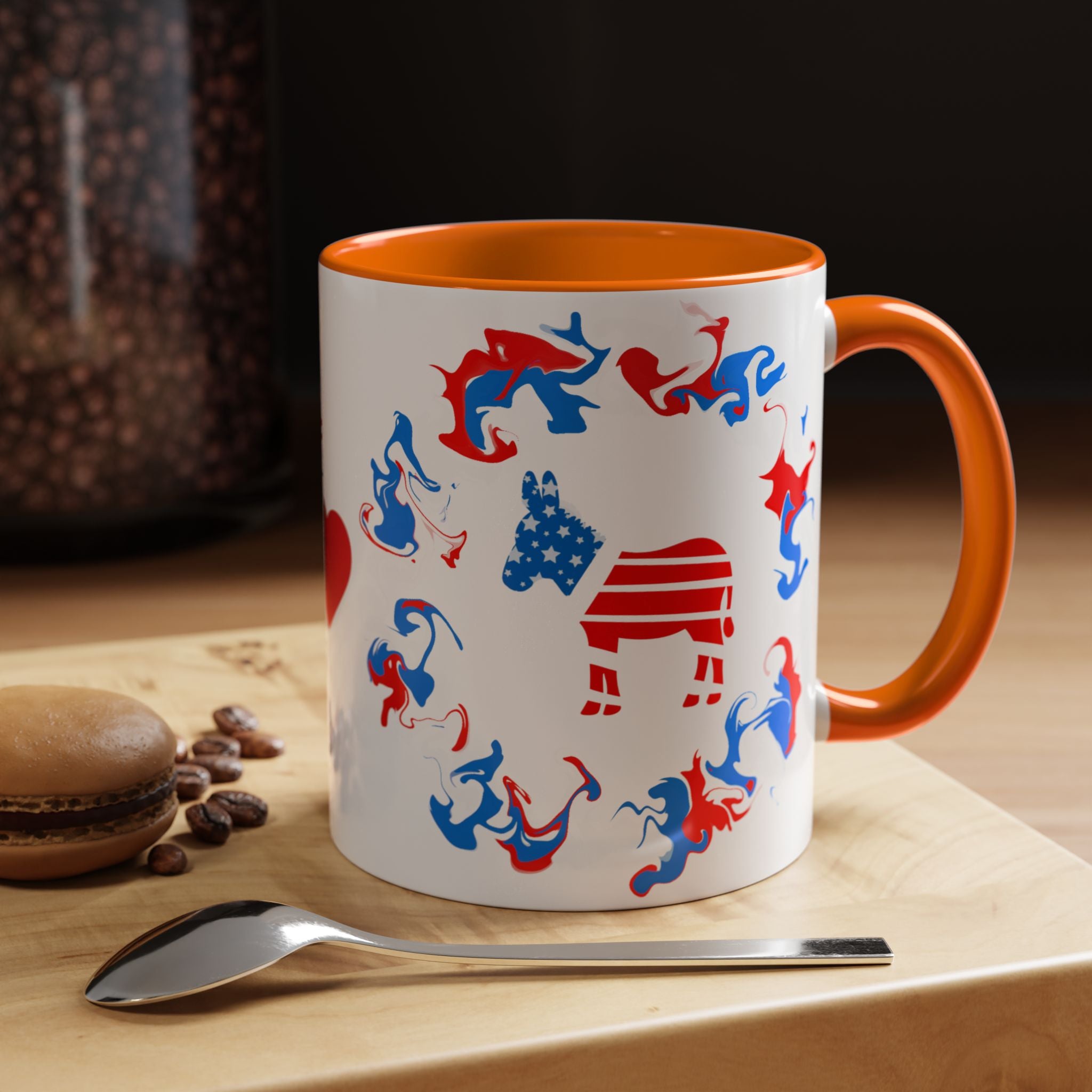 Love is Easier Patriotic Mug