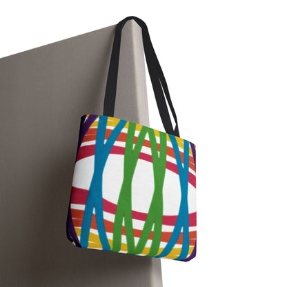 Vibrant Patterned Tote Bag