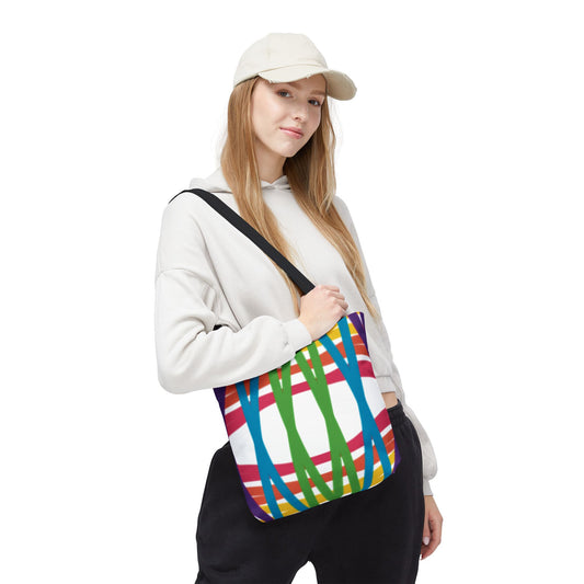 Vibrant Patterned Tote Bag