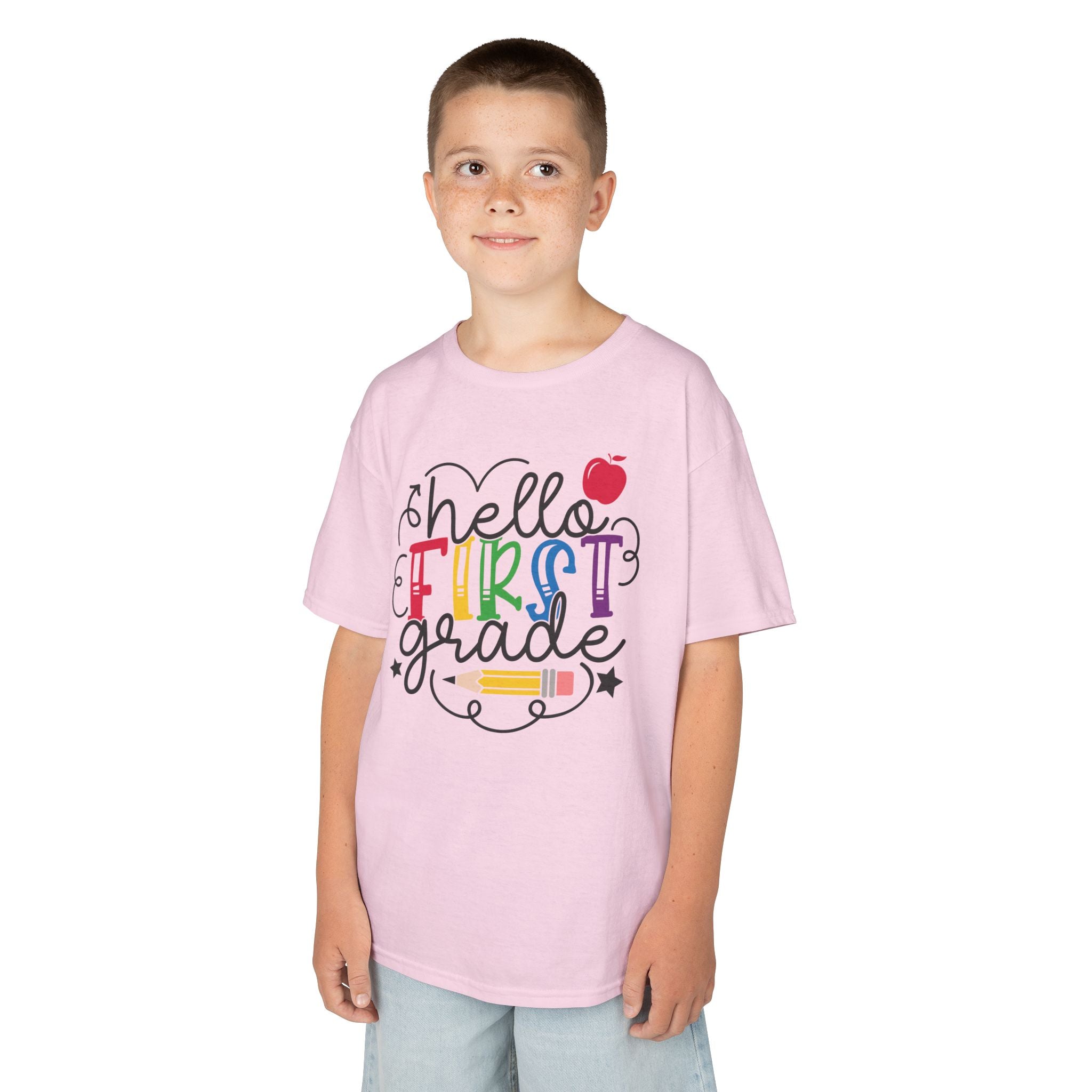 Kids First Grade Tee, Back to School Outfit, Classroom Apparel, Fun Kids Tee, Teacher Gift