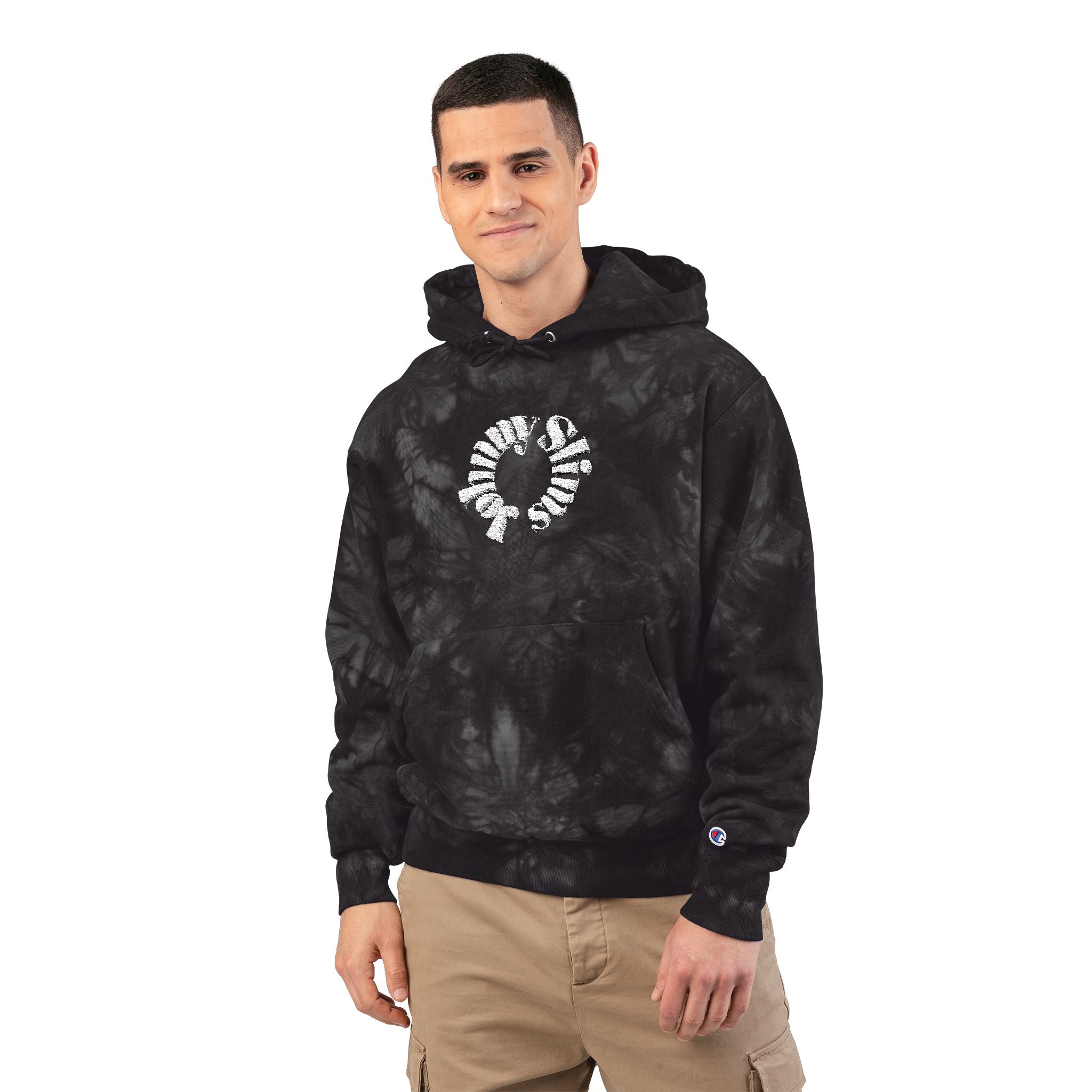 Unisex Champion Brand Warm Tie-Dye Hoodie