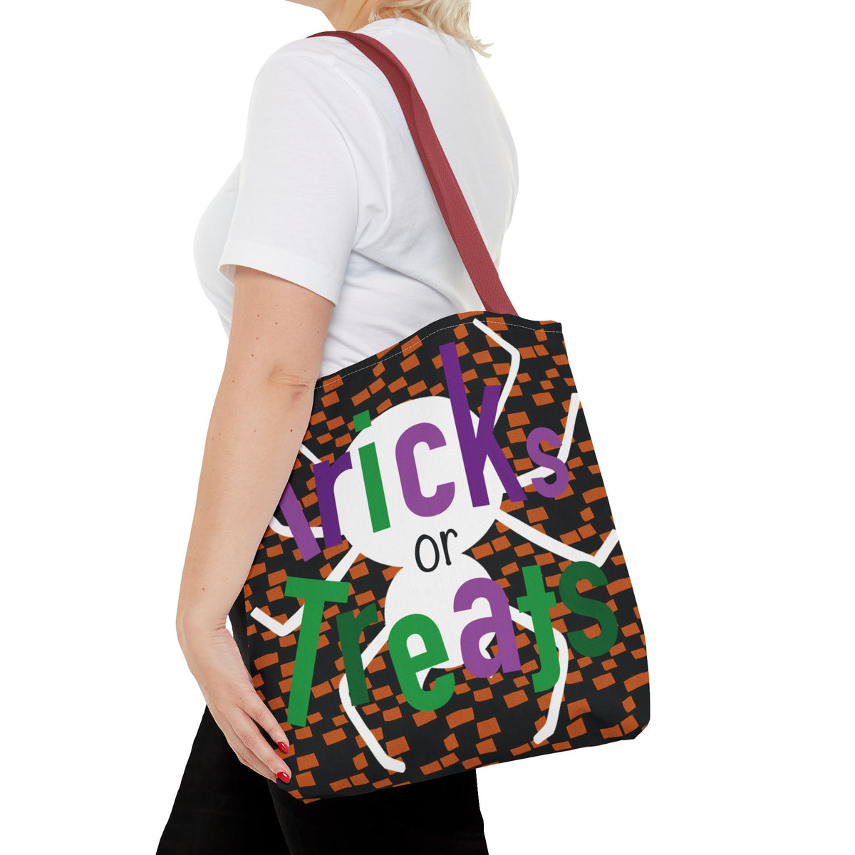 Trick or Treat Reusable Tote Bag