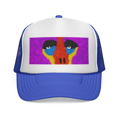 Purple Gorilla Trucker Cap