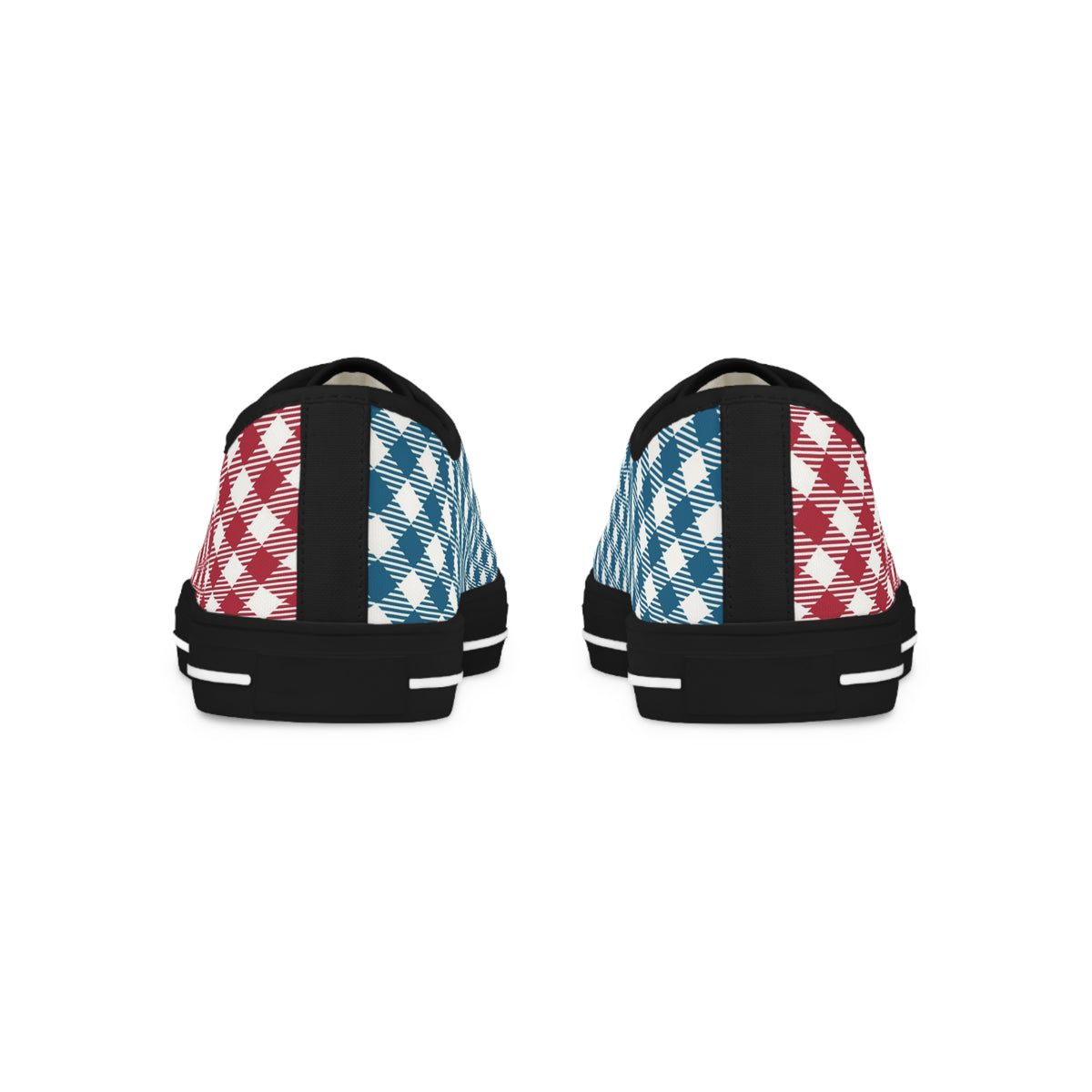 Men’s Stylish RB Tablecloth Low Top Sneakers