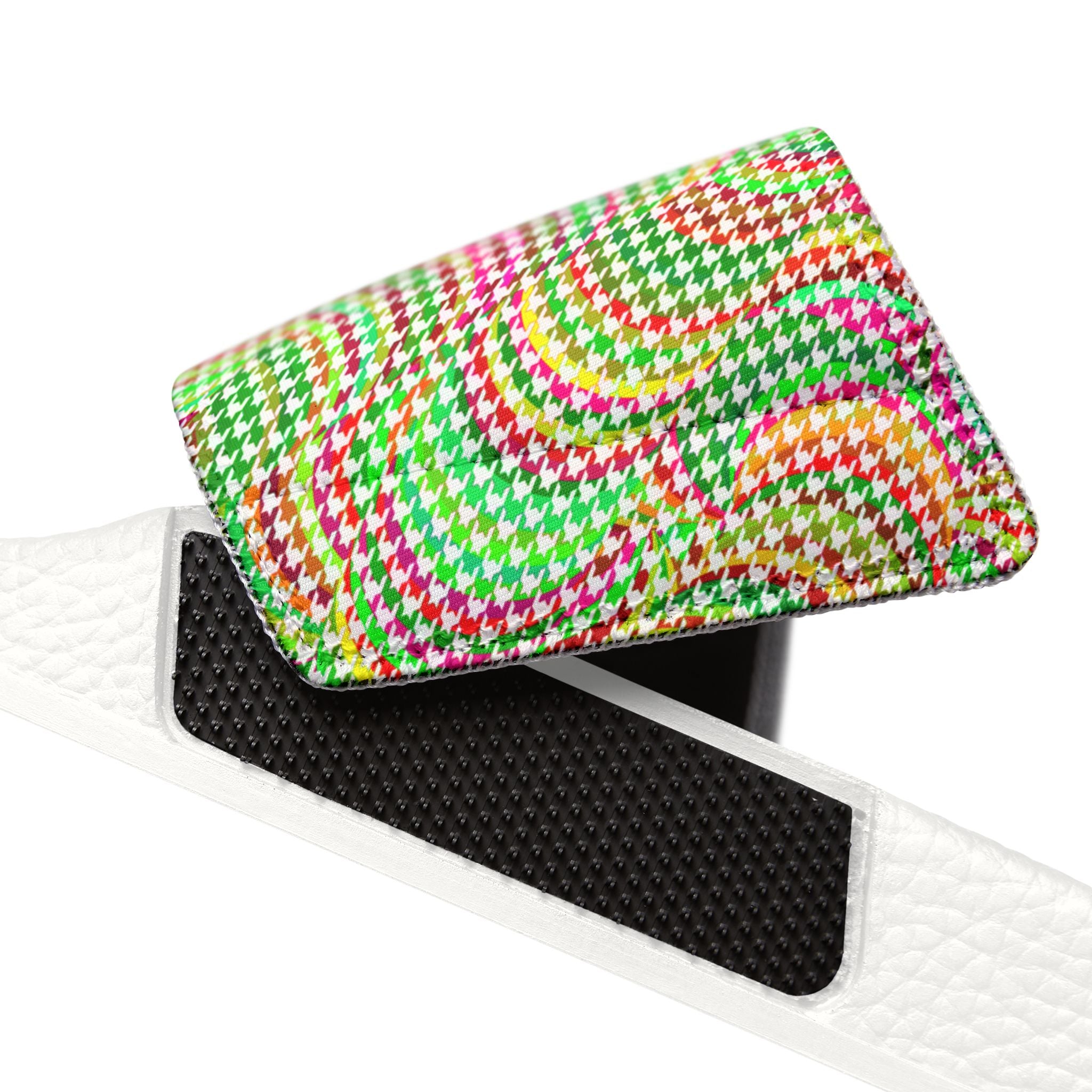 Men's Colorful Houndstooth Sandals/Slides