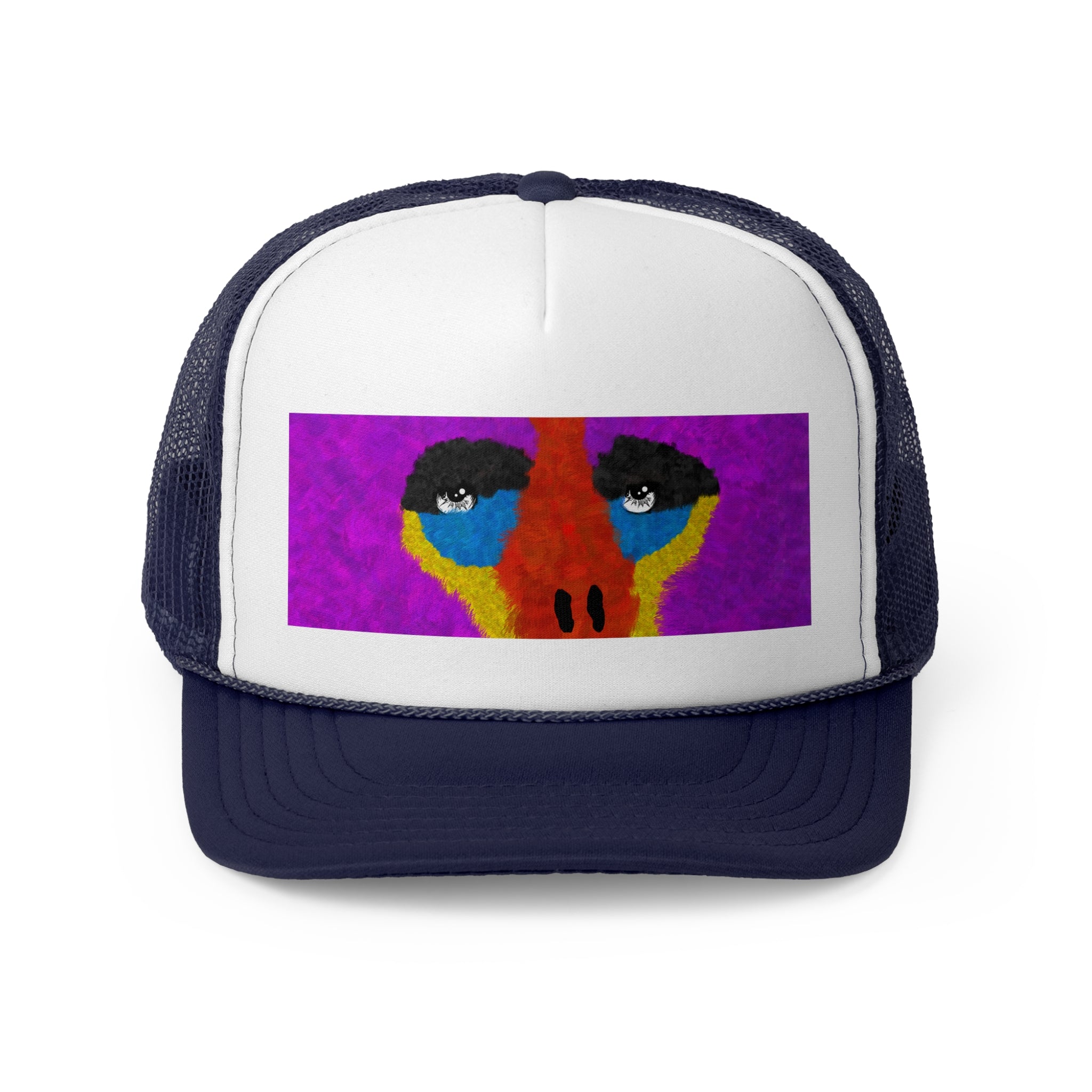 Purple Gorilla Trucker Cap