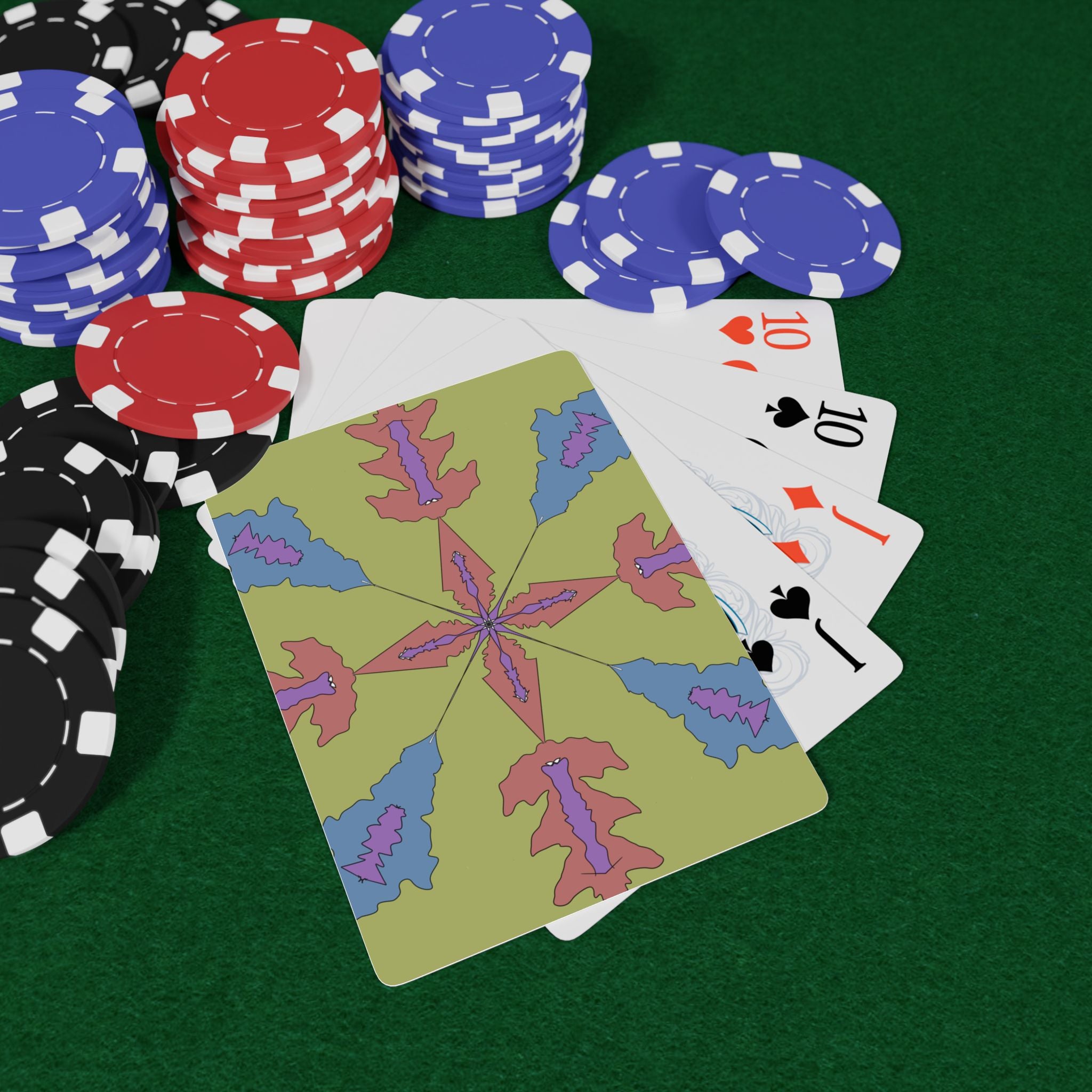 Unique Poker Playing Cards Set