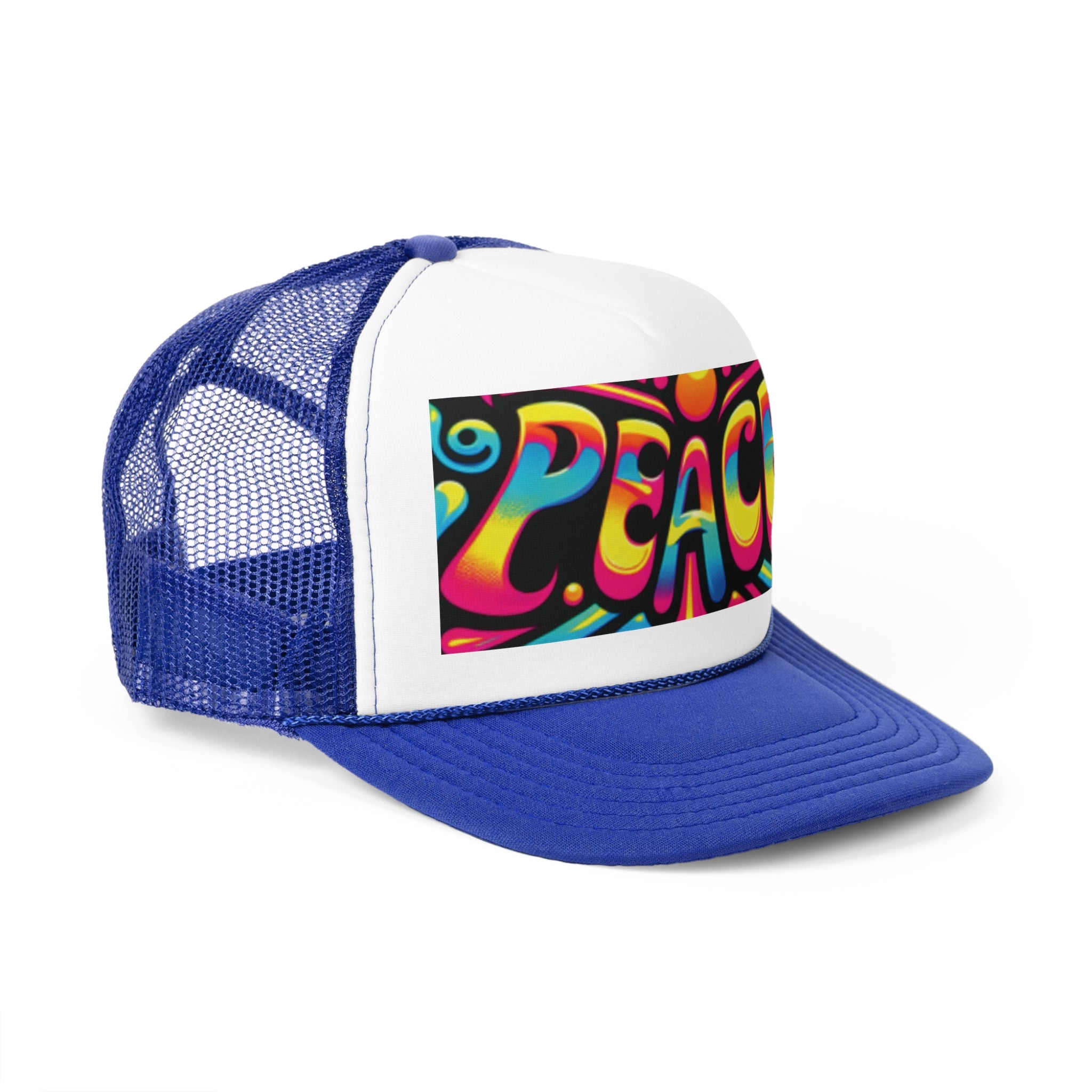 Colorful Peace Trucker Caps