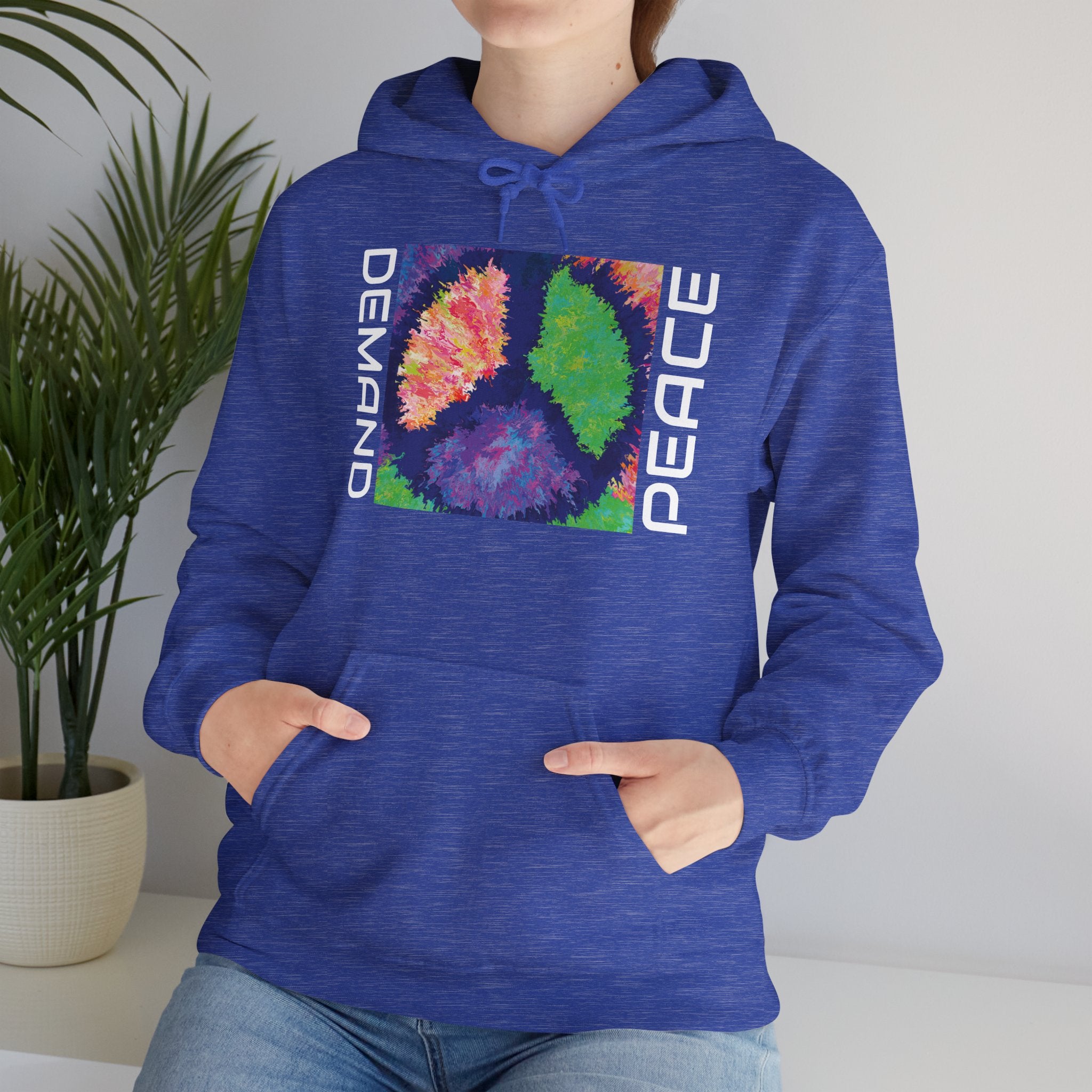 Peaceful Tie Dye Unisex Hoodie