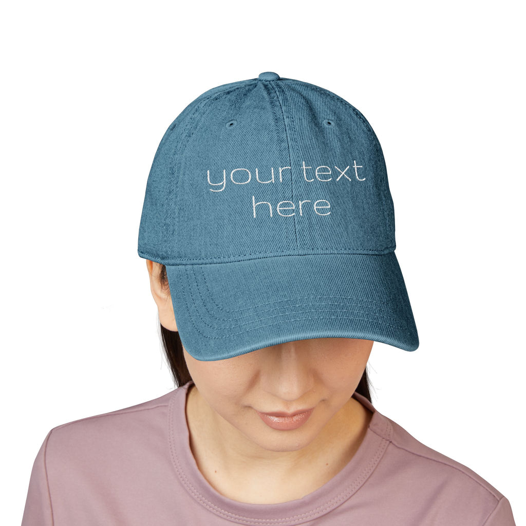 Personalized Denim Hat for Women & Men