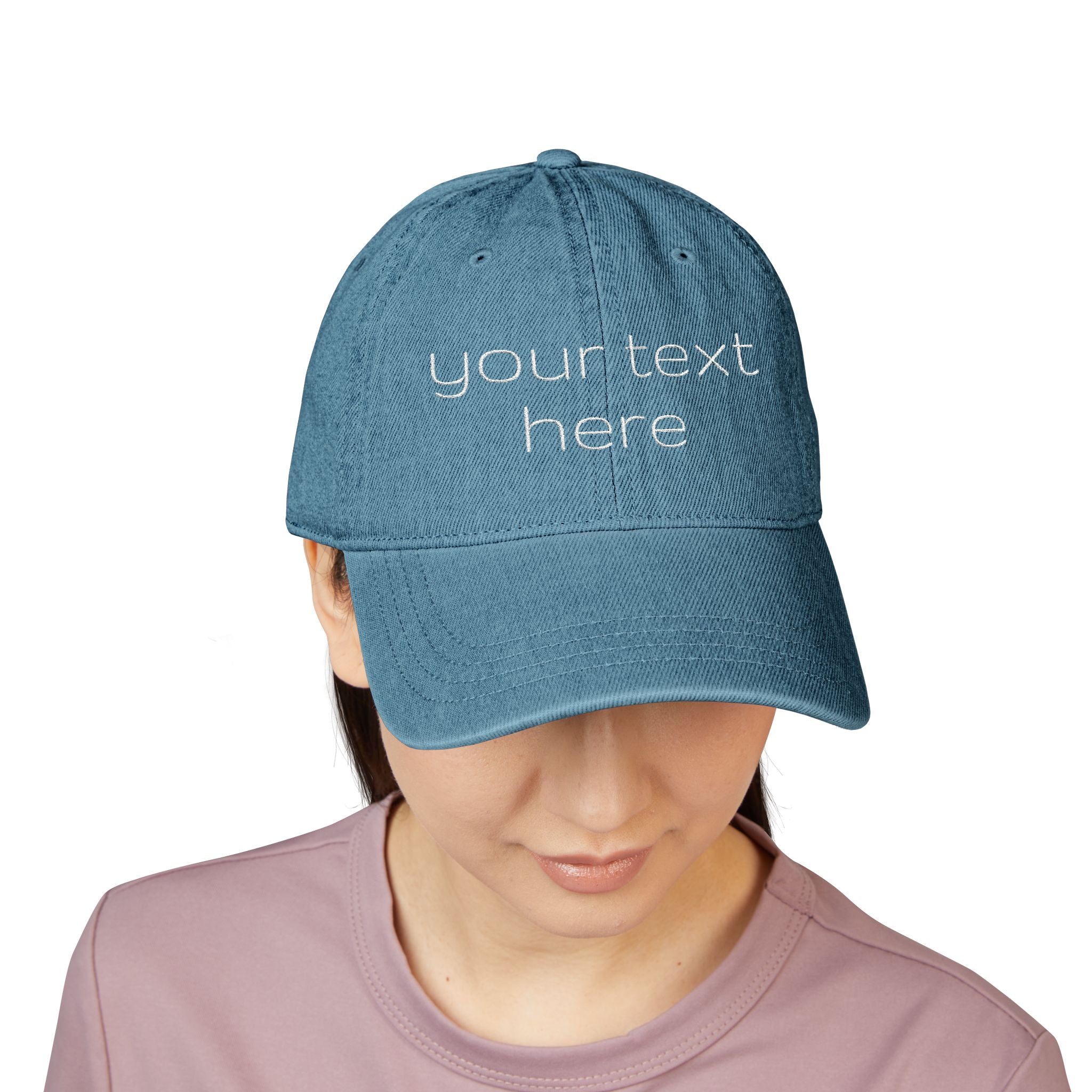 Personalized Denim Hat for Women & Men