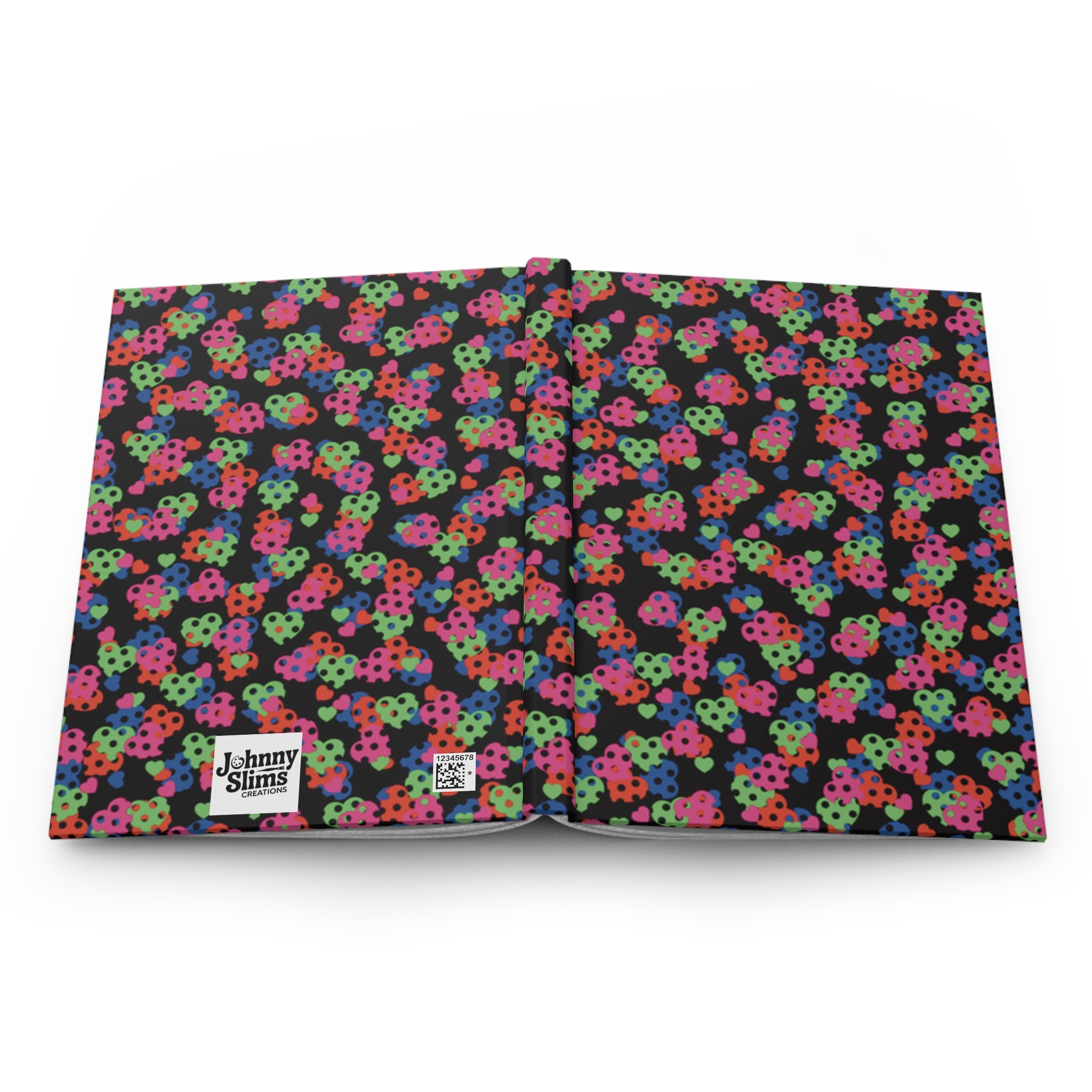 Colorful Floral Hardcover Journal, Cute Notebook, Gift for Writers, Floral Journal, Travel Diary, Back to School Supplies