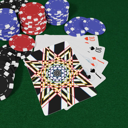 Geometric Star Playing Cards Set