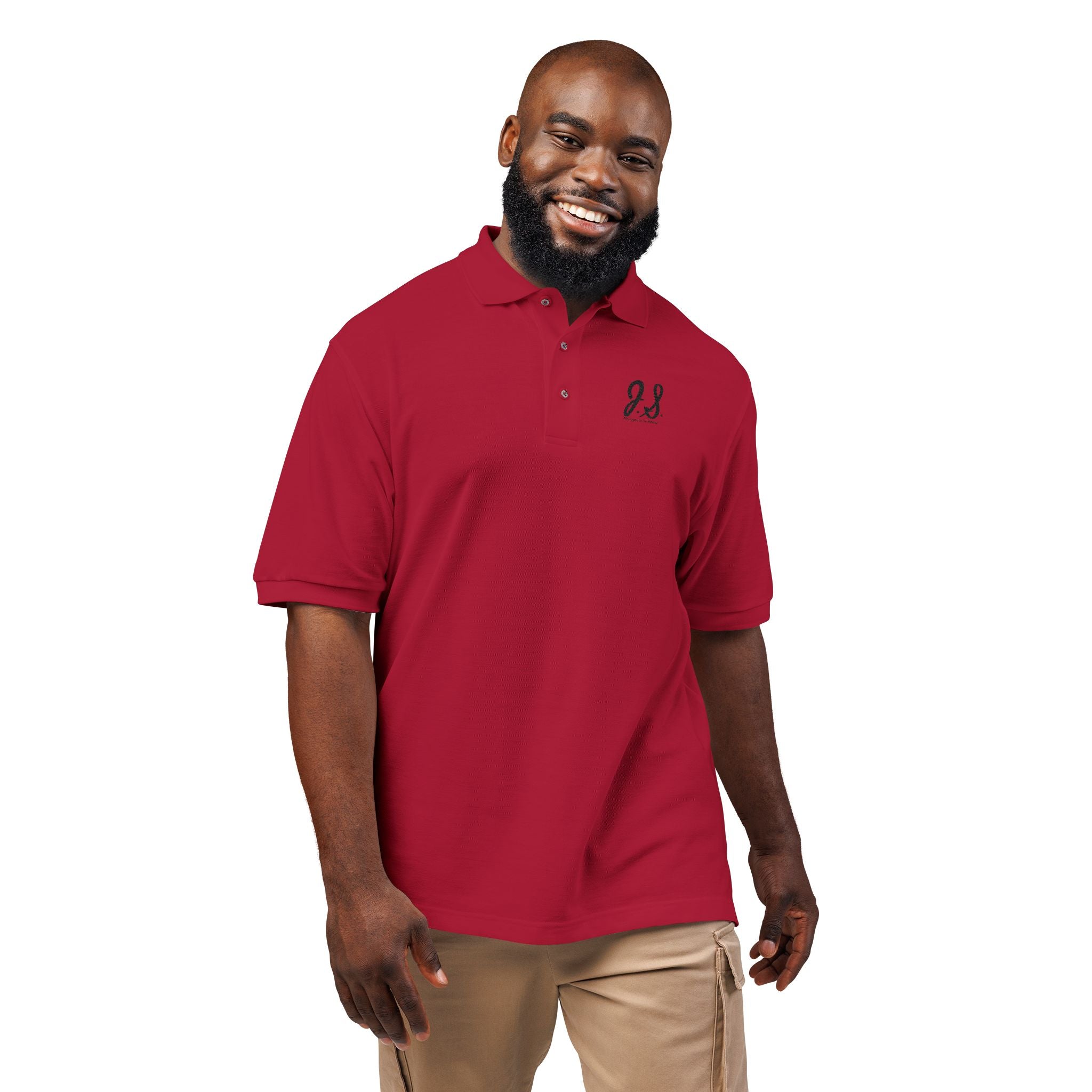 Custom Embroidered Unisex Polo Shirt for Casual Style, Gift for Him or Her, Summer Wear, Custom Outfit, Classic Polo