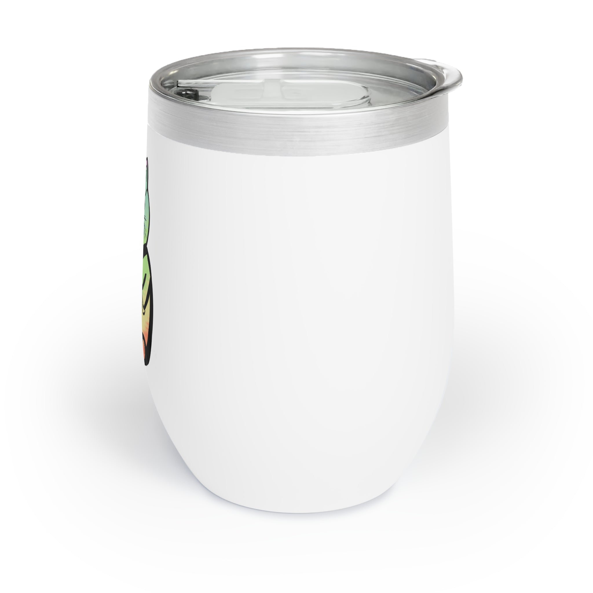 Just a Cat Wine Tumbler