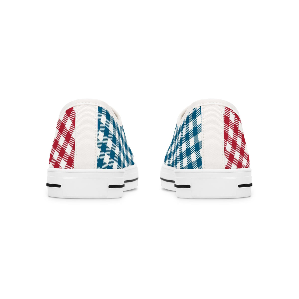 Women’s Stylish RB Tablecloth Low Top Sneakers