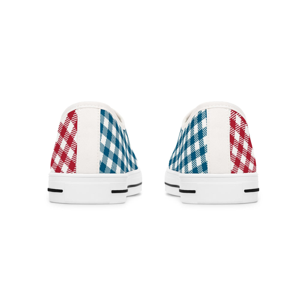 Women’s Stylish RB Tablecloth Low Top Sneakers