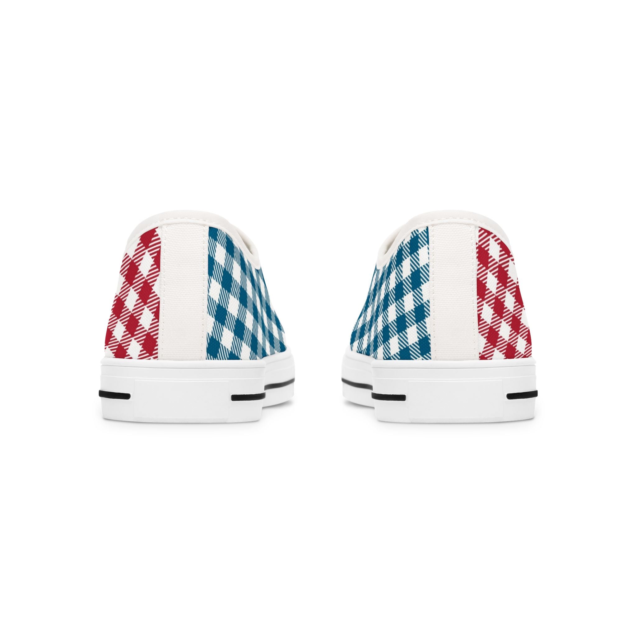 Women’s Stylish RB Tablecloth Low Top Sneakers