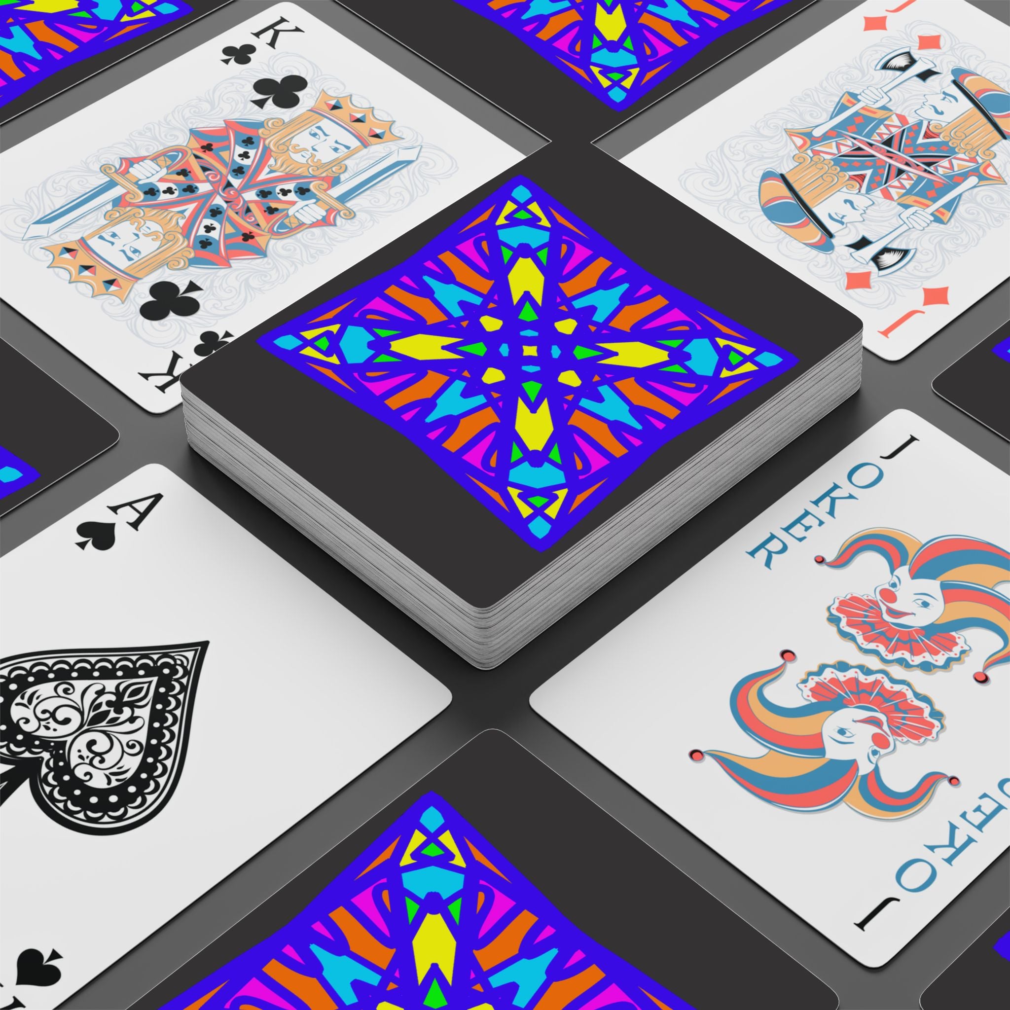 Unique Poker Playing Cards Set
