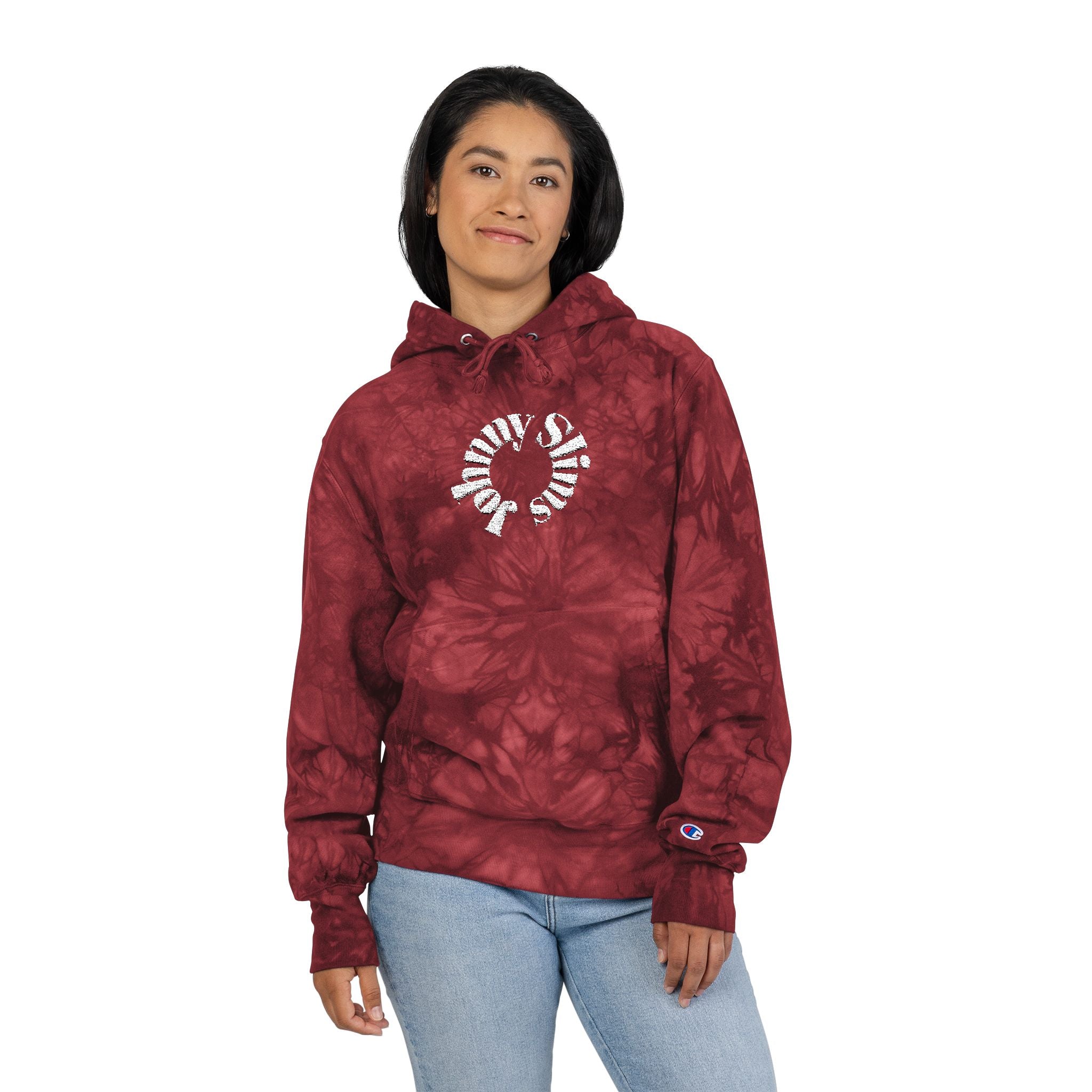 Unisex Champion Brand Warm Tie-Dye Hoodie