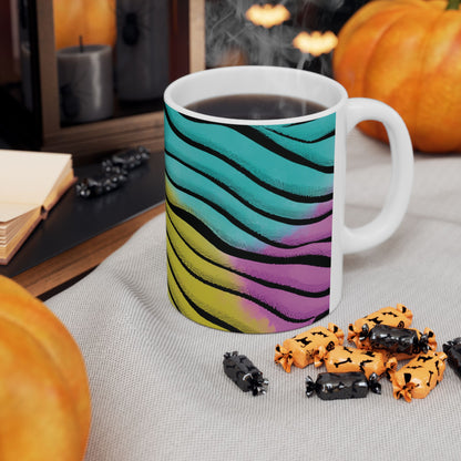 Colorful Zebra Essence Coffee and Tea Mug