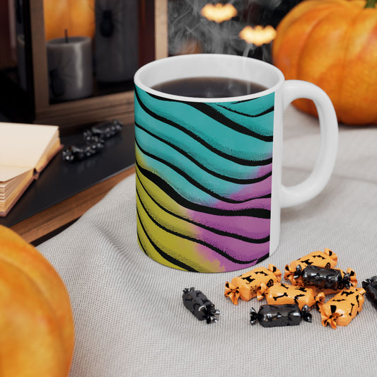 Colorful Zebra Essence Coffee and Tea Mug