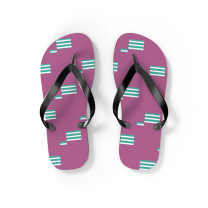 Trendy Patterned Flip Flops