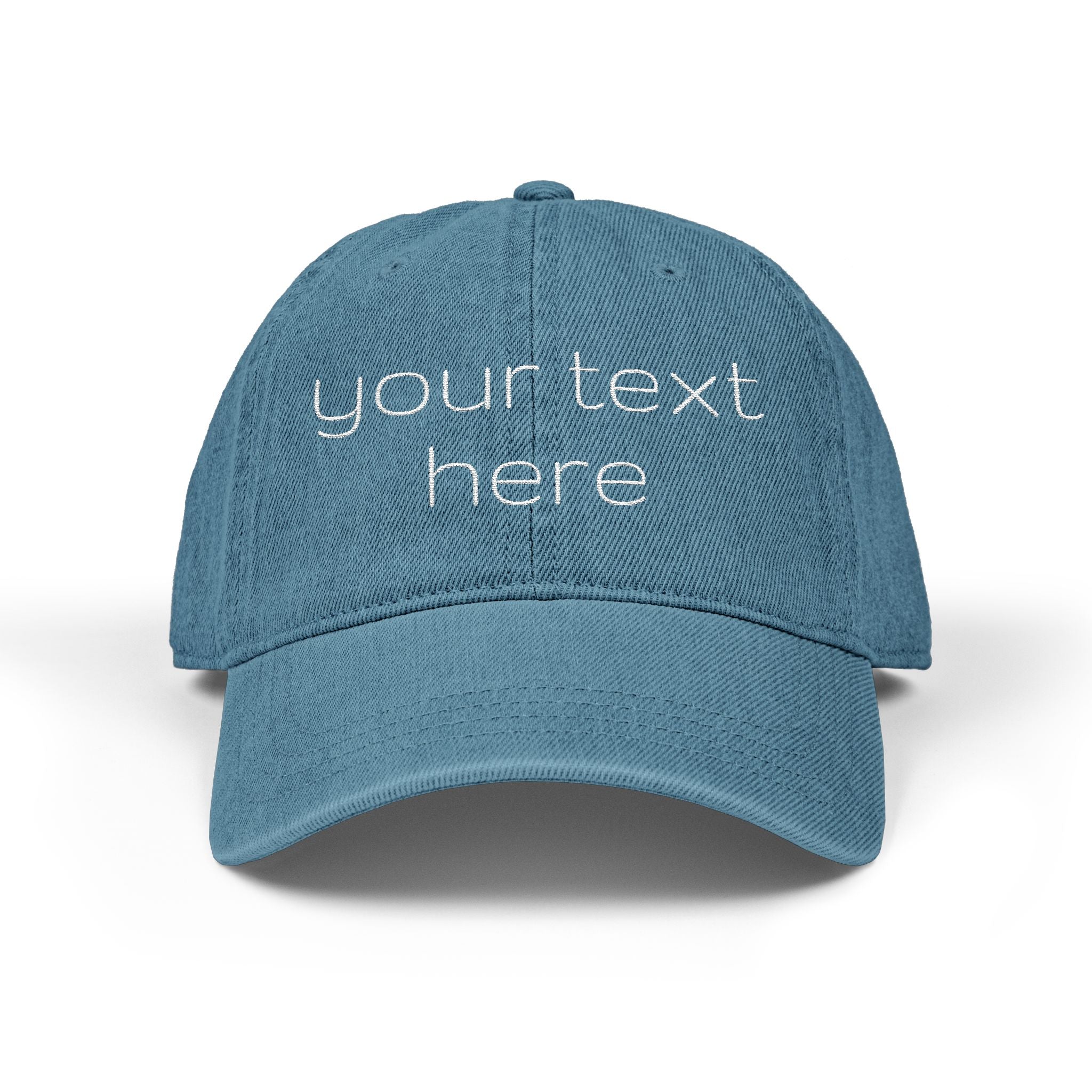 Personalized Denim Hat for Women & Men